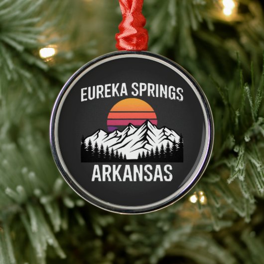 Eureka Springs Metalen Ornament (Boom)