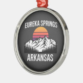 Eureka Springs Metalen Ornament (Links)