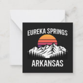 Eureka Springs Notitiekaartje (Voorkant)
