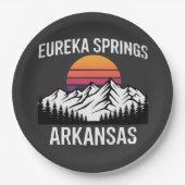 Eureka Springs Papieren Bordje (Voorkant)