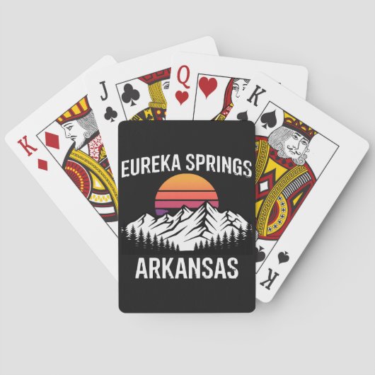 Eureka Springs Pokerkaarten (Achterkant)