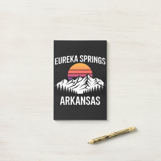 Eureka Springs Post-it® Notes (Op bureau)