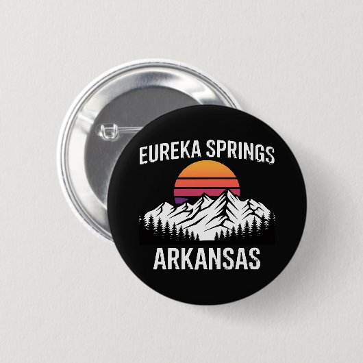 Eureka Springs Ronde Button 5,7 Cm (Voorkant /achterkant)
