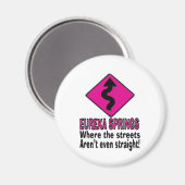 Eureka Springs straten Magneet (Voorkant / Achterkant)