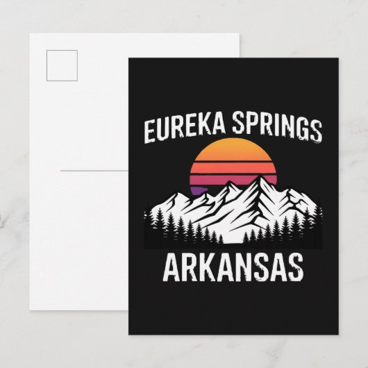 Eureka Springs Uitnodiging Briefkaart (Voorkant / Achterkant)