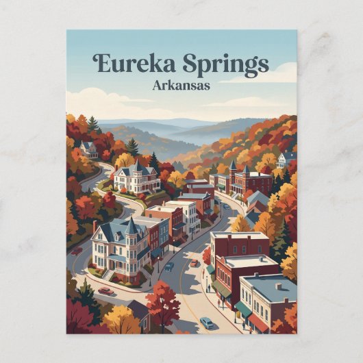 Eureka Springs VS Briefkaart (Voorkant)