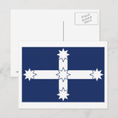 Eureka Stockade Flag Briefkaart (Voorkant / Achterkant)