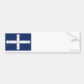 Eureka Stockade Flag Bumpersticker (Voorkant)