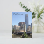 eureka tower melbourne briefkaart (Staand voorkant)