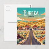 Eureka USA Briefkaart (Voorkant / Achterkant)