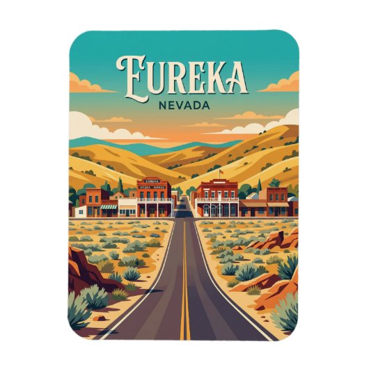 Eureka USA Magneet (Verticaal)