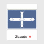 Eureka-vlag, Gemenebest van Australië Sticker (Vel)