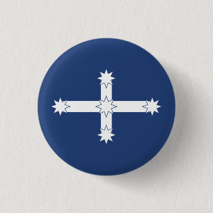 Eureka-vlag Ronde Button 3,2 Cm
