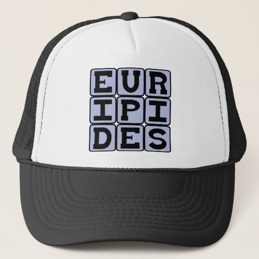 Euripides, Grieks Treurspeldichter Trucker Pet (Voorkant)