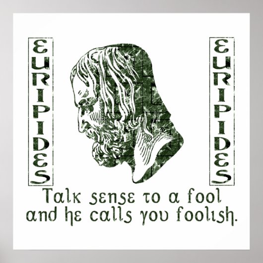 Euripides Poster (Voorkant)