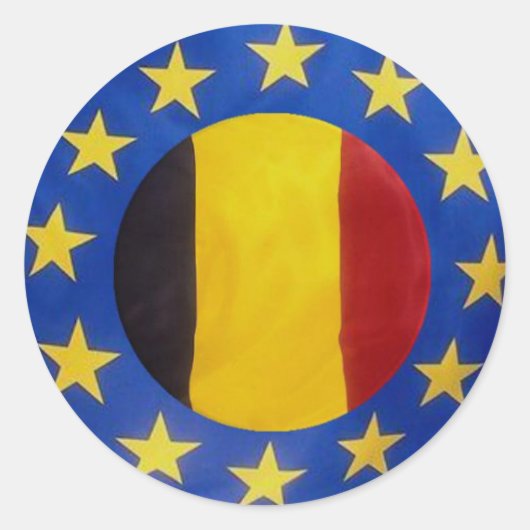 Euro 2008 -België- sticker (Voorkant)