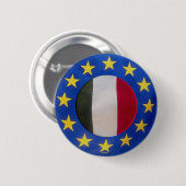 Euro 2008 -Italië- Knop Ronde Button 5,7 Cm (Voorkant /achterkant)