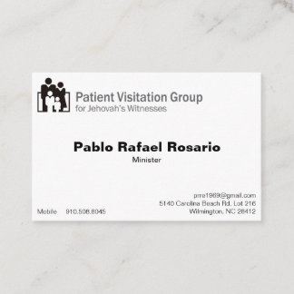 Euro, 3.346" x 2.165" Zakelijke kaart Visitekaartje