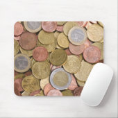 Euro Cents Money Muismat (Met muis)