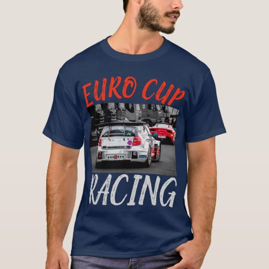 Euro Cup Auto Racing T-shirt (Voorkant)