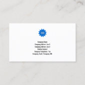 Euro Dollar Yen Pond Valuta Visitekaartje (Achterkant)