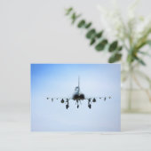 Euro Fighter heat Briefkaart (Staand voorkant)