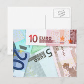 Euro Geld Briefkaart (Voorkant / Achterkant)