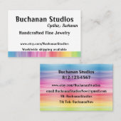 Euro Large Personalize Text Women's Grab Attentie Visitekaartje (Voorkant / Achterkant)