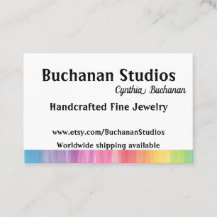 Euro Large Personalize Text Women's Grab Attentie Visitekaartje