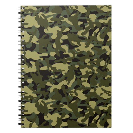 Euro Lentecamoflage  Notitieboek (Voorkant)