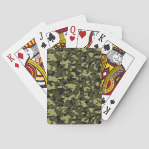 Euro Lentecamoflage Pokerkaarten