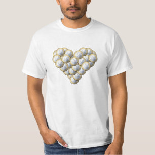Euro Munten - hartpatroon - shirt, kies stijl T-shirt