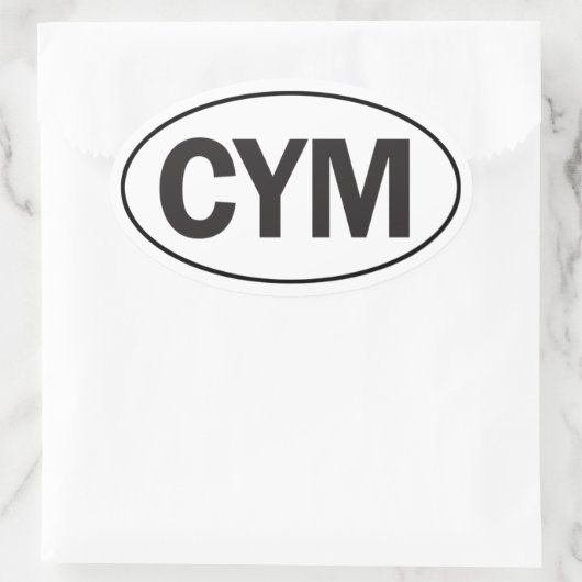 Euro Oval Wales Car Sticker (Tas)