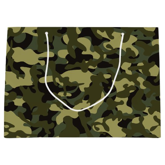 Euro Spring Camouflage Groot Cadeauzakje (Voorkant)
