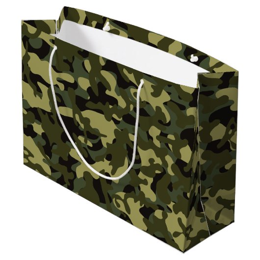 Euro Spring Camouflage Groot Cadeauzakje (Achterkant Gekanteld)
