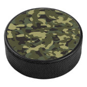 Euro Spring Camouflage Hockey Puck (3/4)