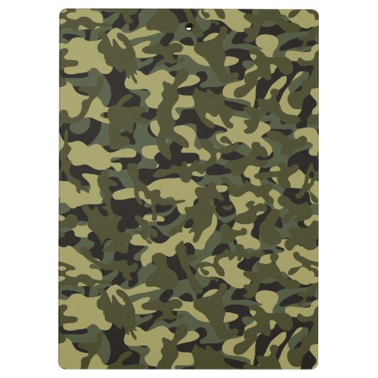 Euro Spring Camouflage Klembord (Achterkant)