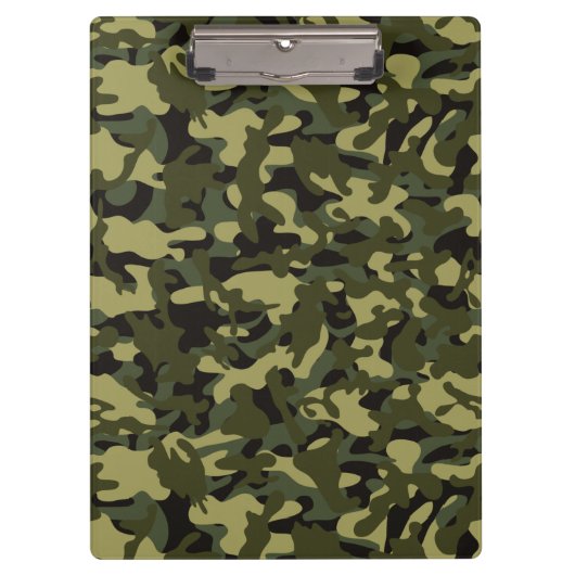 Euro Spring Camouflage Klembord (Voorkant)