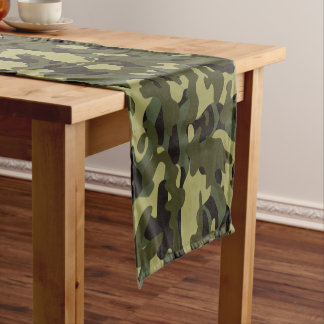 Euro Spring Camouflage Korte Tafelloper