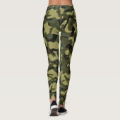 Euro Spring Camouflage Leggings (Achterkant)