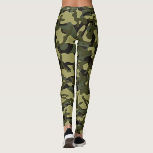 Euro Spring Camouflage Leggings (Achterkant)
