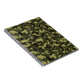 Euro Spring Camouflage Notitieboek (Rechterzijde)