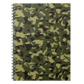 Euro Spring Camouflage Notitieboek (Voorkant)