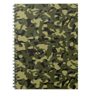 Euro Spring Camouflage Notitieboek