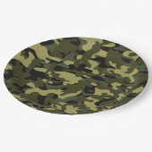 Euro Spring Camouflage Papieren Bordje (Gekanteld)