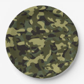 Euro Spring Camouflage Papieren Bordje (Voorkant)