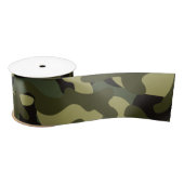 Euro Spring Camouflage Satijnen Lint (Spoel)