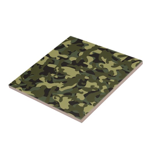 Euro Spring Camouflage Tegeltje (Zijkant)