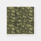 Euro Spring Camouflage Vloeipapier Servet (Voorkant)