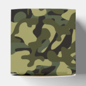 Euro Spring Camouflage-weefselpapier Bedankdoosjes (Bovenkant)